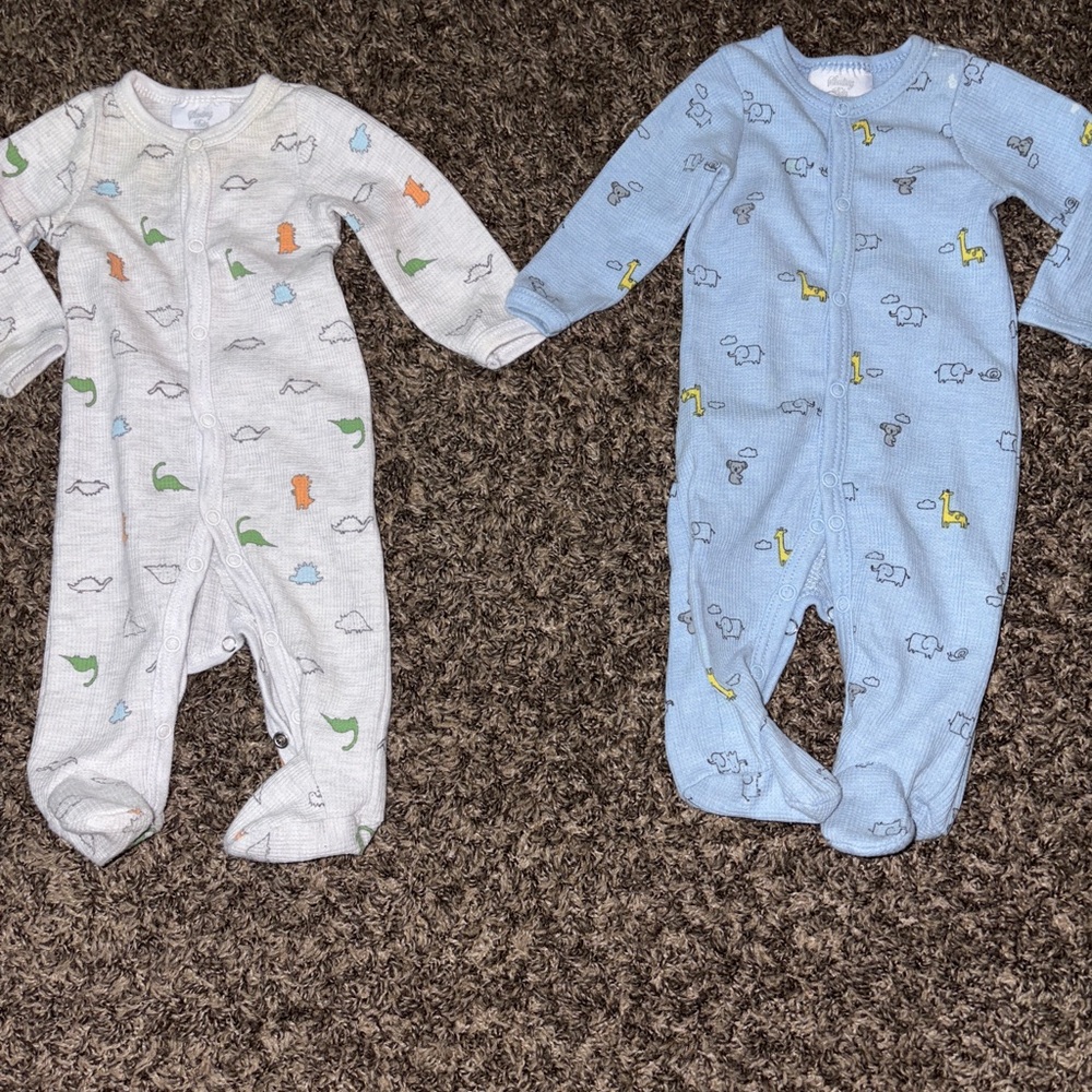 Sterling Baby Preowned Baby Boy One piece Sz 3 months 2 included